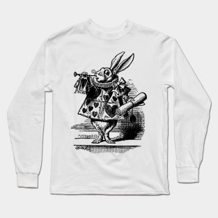 The White Rabbit, Alice in Wonderland Long Sleeve T-Shirt